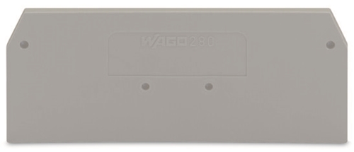 WAGO 2.5MM END PLATE (100 PER PK)