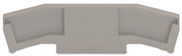 WAGO GREY END PLATE (25 PER PK)