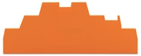 WAGO ORANGE END PLATE