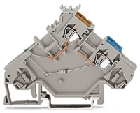 WAGO 3-conductor sensor supply terminal block