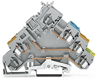 WAGO Actuator Terminal Block, With Ground Contact