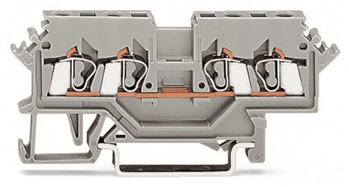 WAGO 4 WAY TERMINAL BLOCK (100 PER PK)
