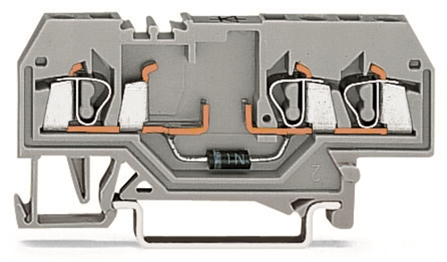 WAGO DIODE TERMINAL C/W DIODE IN4007