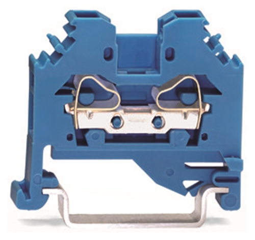 WAGO TERMINAL 2-WAY BLOCK BLUE (100 PER