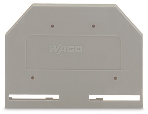 WAGO 4MM SIDE ENTRY END PLATE (100 PER