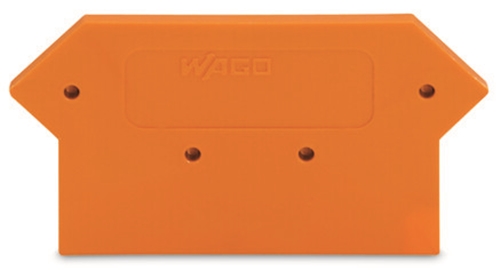 WAGO END PLATE ORANGE