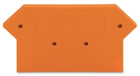 WAGO END PLATE ORANGE
