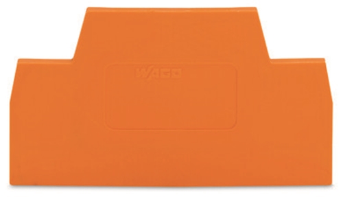 WAGO 4MM ORANGE END PLATE