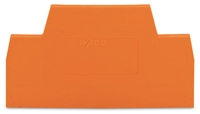 WAGO 4MM ORANGE END PLATE