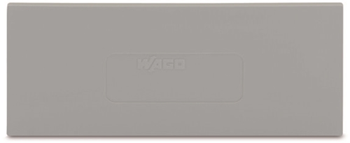 WAGO SEPERATOR PLATE 2MM OVERSIZED GREY