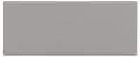 WAGO SEPERATOR PLATE 2MM OVERSIZED GREY