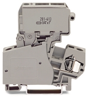 WAGO 281-613 10mm FUSE DISCONNECT TERMINAL BLOCK