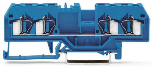 WAGO 4C TERMINAL 4MM BLUE