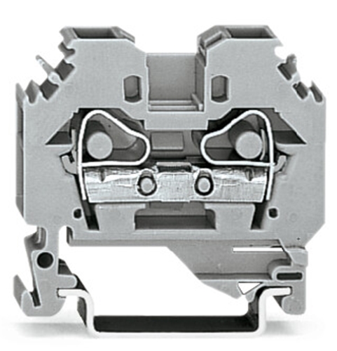 WAGO 2-WAY TERMINAL BLOCK GREY