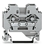 WAGO 2-WAY TERMINAL BLOCK GREY
