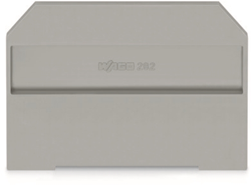 WAGO FUSE TERMINAL END PLATE (PACK 25)