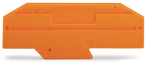 WAGO FUSE TERMINAL BLOCK ORANGE END