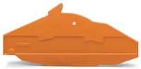 WAGO END AND SEPARATOR PLATE FOR 2-CONDUCTOR