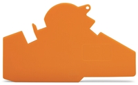 WAGO ORANGE END PLATE (PACK OF 10)