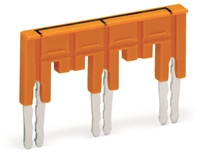 WAGO JUMPER, INSULATED 3-WAY (1-3-5) ORANGE