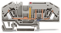 WAGO 2 CONDUCTOR FUSE TERMINAL BLOCK FOR MINI-AUTO