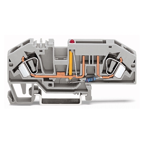 WAGO 2-CONDUCTOR FUSE TERMINAL BLOCK