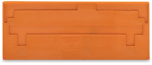 WAGO SEPERATOR PLATE 2MM ORANGE (PACK OF 25)