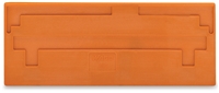 WAGO SEPERATOR PLATE 2MM ORANGE (PACK OF 25)