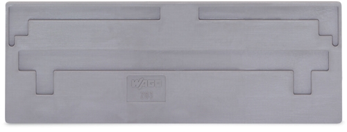 WAGO GREY SEPERATOR PLATE 2MM