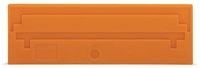 WAGO SEPERATOR PLATE, 2MM THICK ORANGE (PACK OF 25