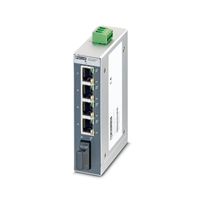 PHOENIX ETHERNET SWITCH 4TP RJ45 PORTS, 1 FO PORT