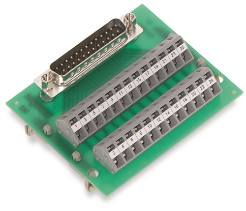 WAGO INTERFACE MODULE WITH D-SUBMINIATURE MALE