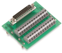 WAGO INTERFACE MODULE WITH D-SUBMINIATURE MALE