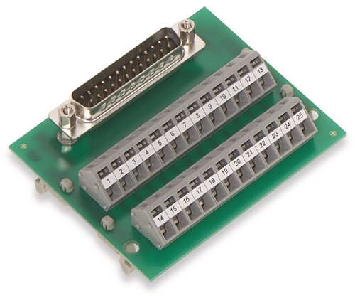 WAGO INTERFACE MODULE WITH D-SUBMINIATURE MALE