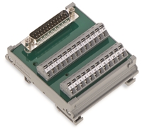 WAGO INTERFACE MODULE WITH D SUBMINIATURE MALE CON