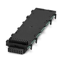 PHOENIX HBUS/107, 6-16P-1S BK DIN RAIL CONNECTORS