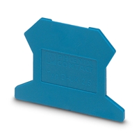 PHOENIX D-UK 2,5BU END COVER BLUE
