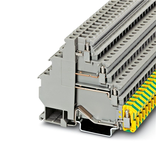 PHOENIX MOTOR TERMINAL BLOCK, FOUR-LEVEL, WITH PE