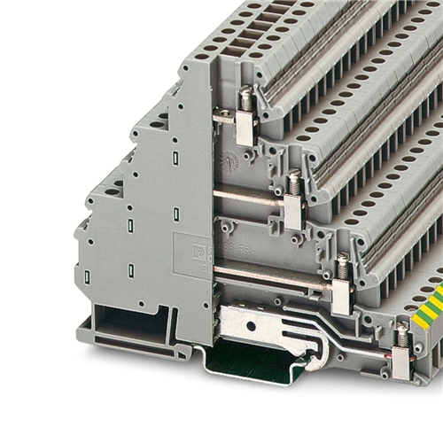 PHOENIX DLK 4-PE FEED THROUGH TERMINAL