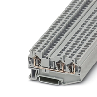 PHOENIX ST 4-TWIN FEED THROUGH TERMINAL BLOCK