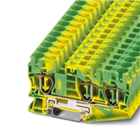 PHOENIX Spring cage ground terminal block