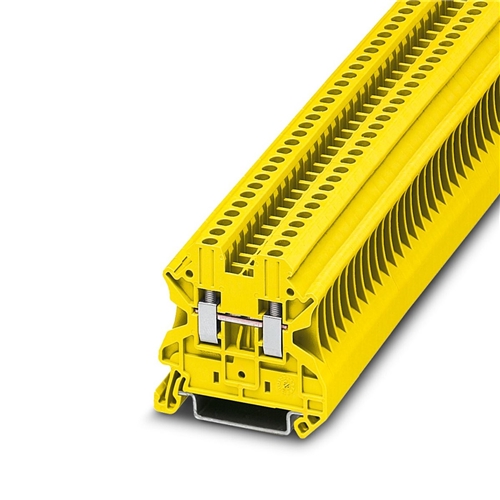 PHOENIX UT 2,5 YE FEED THROUGH TERMINAL BLOCK