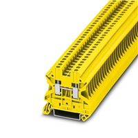 PHOENIX UT 2,5 YE FEED THROUGH TERMINAL BLOCK
