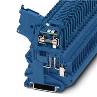 Fuse modular terminal block/blue