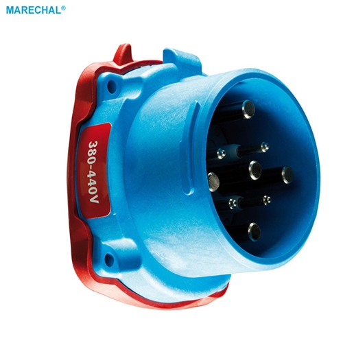 marechal DS3 Inlet poly blue IP54 3p+E
