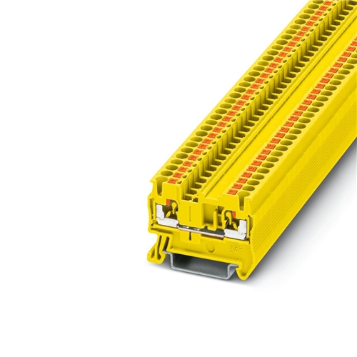PHOENIX FEED THROUGH MODULAR TERMINAL BLOCK YELLOW