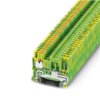 PHOENIX GROUND MODULAR TERMINAL BLOCK GRN/YEL