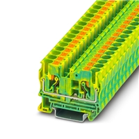 PHOENIX TERM BLOCK GROUND MOD GRN-YELLOW