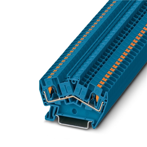 PHOENIX PTS 4 BU FEED-TRHOUGH TERMINAL BLOCK