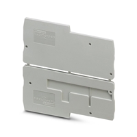 PHOENIX END COVER 74.4MM X2.2MM GREY
